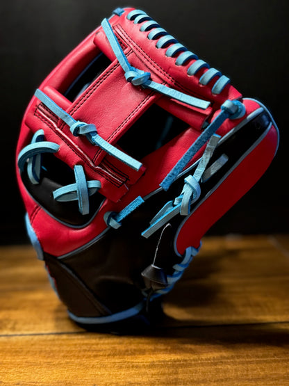 AG25  Light Blue/Red/Black I Web