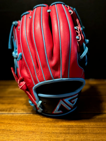 AG25  Light Blue/Red/Black I Web