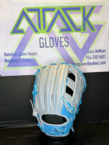 AG27 Gray/Light Blue Modified Y Web