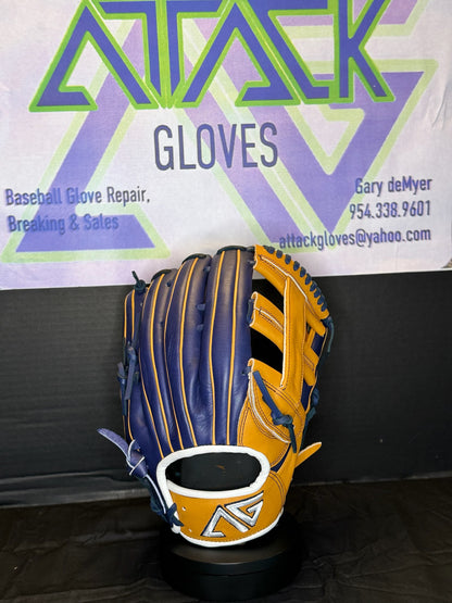 AG1 Tan/Navy Blue Reinforced H Web