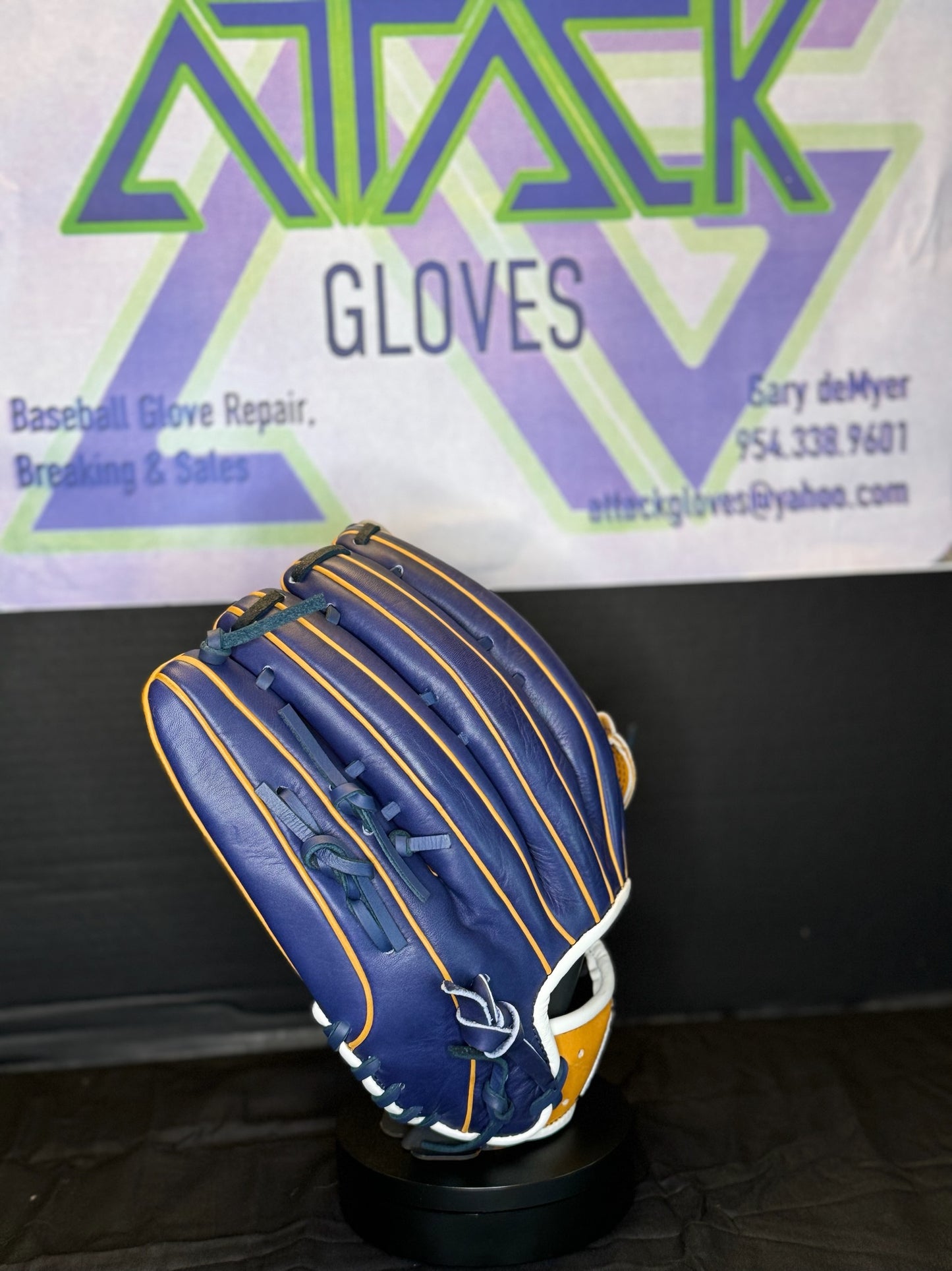 AG1 Tan/Navy Blue Reinforced H Web