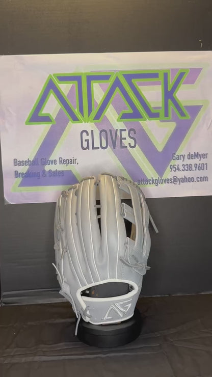 AG11 Gray/White H Web RHT